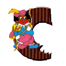 Halloween alfabet plaatje