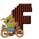 Halloween alfabet plaatje