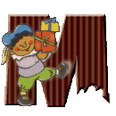 Halloween alfabet plaatje